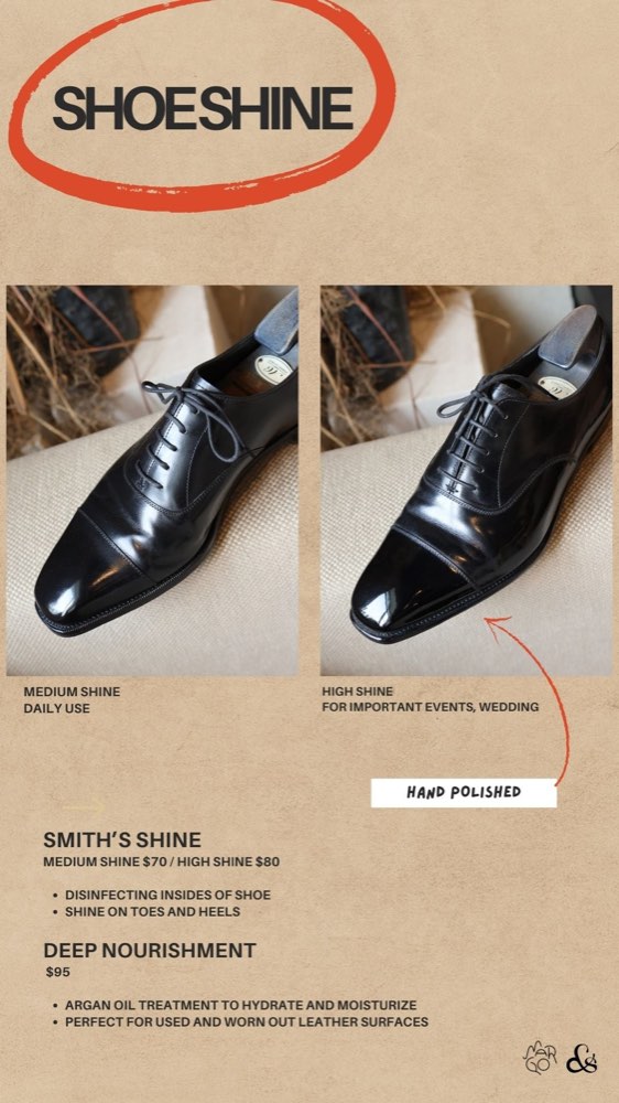 Margo & Smith service sheet